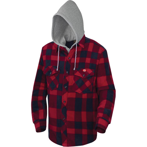 415RB Quilted Hooded Shirt, Men's, Small, Multi-Colour Infinity Industrial Services Inc.