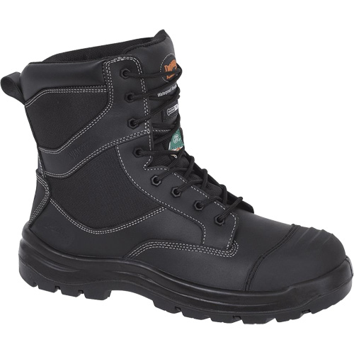 1050 Bottes de s&eacute;curit&eacute; composites noires, Cuir, Taille 14, Imperm&eacute;able Infinity Industrial Services Inc.