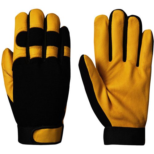 890 Gants ergonomiques de m&eacute;canicien, Paume Cuir fleur de ch&egrave;vre, Taille Petit Infinity Industrial Services Inc.