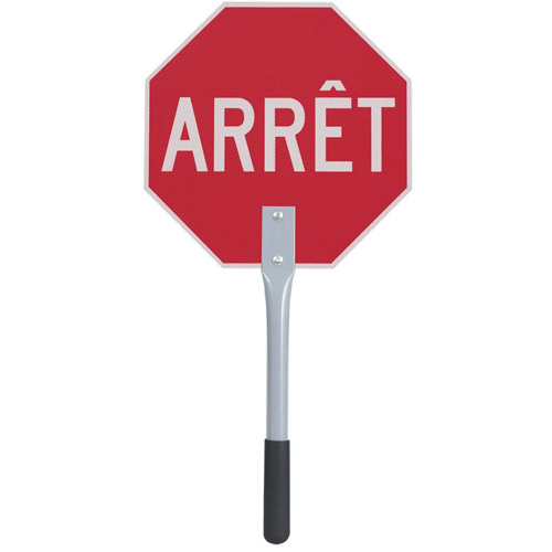Traffic Stop/Slow Paddle - French Infinity Industrial Services Inc.
