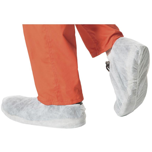 2022 Couvre-chaussures jetables, Taille unique, Polypropyl&egrave;ne, Blanc Infinity Industrial Services Inc.