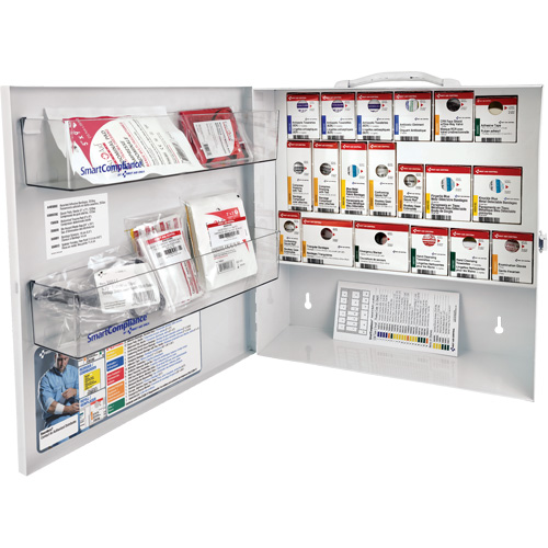SmartCompliance&reg; First Aid Cabinet, Meets CSA Z1220-17 Type 2 Low-Risk Environment, Small (2-25 Workers) Infinity Industrial Services Inc.