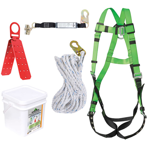 RK8-50 Grommeted Fall Protection Kit, Roofer's Kit Infinity Industrial Services Inc.