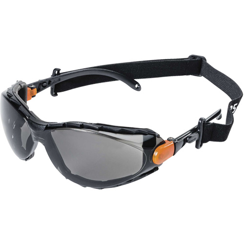 XPS502 Sealed Safety Glasses, Smoke Lens, Anti-Fog/Anti-Scratch Infinity Industrial Services Inc.