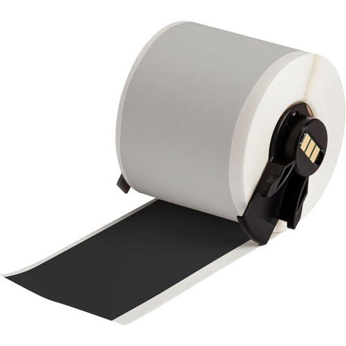 Ruban adh&eacute;sif permanent toutes saisons pour &eacute;tiquettes, Vinyle, Noir, Largeur de 2" Infinity Industrial Services Inc.