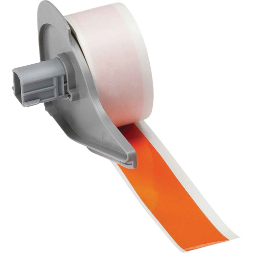 Ruban adh&eacute;sif permanent toutes saisons pour &eacute;tiquettes, Vinyle, Orange, Largeur de 1" Infinity Industrial Services Inc.
