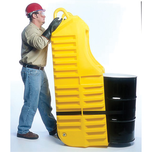 Drum Dolly, 26.5" L x 26.5" W x 5" H, 800 US gal. Spill Cap. Infinity Industrial Services Inc.