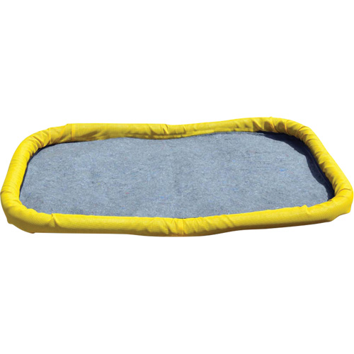 Small Ultra-Filter Pad, 0.8 US gal. Capacity, 2.5' W x 2' L x 3" H, Foam Wall Infinity Industrial Services Inc.