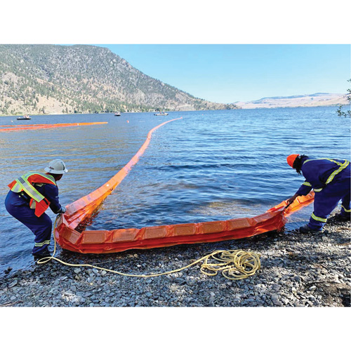 Barri&egrave;re de pollution rapide — Ultra, Poids de 43 lb Infinity Industrial Services Inc.