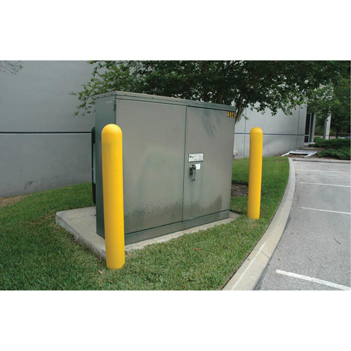 Ultra-Post Protector, 8" dia. x 52" l, Jaune Infinity Industrial Services Inc.