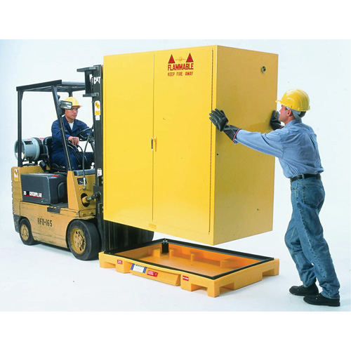 Double Drum Ultra-Safety Cabinet Bladder System, 63" lo x 38,5" la x 6,3" h, Capacit&eacute; de charge 3000 lb Infinity Industrial Services Inc.