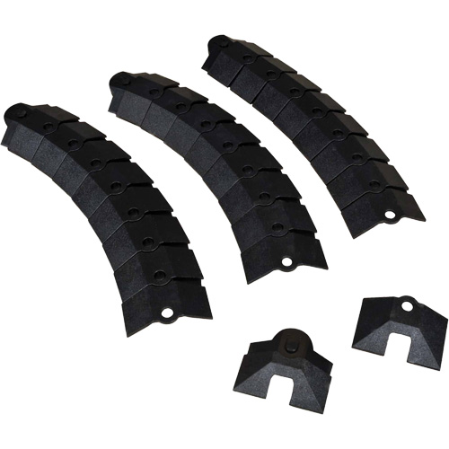 Grand Ultra-Sidewinder Cable Protection System avec capuchons, 34" x 13,6" x 2,1", 260 lb (0,13 tonnes) Infinity Industrial Services Inc.