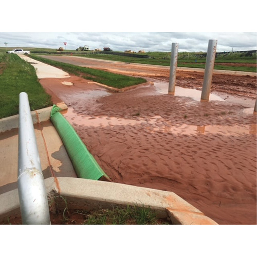 Green Ultra-Silt Dike&reg;, 7' L x 5' W Infinity Industrial Services Inc.