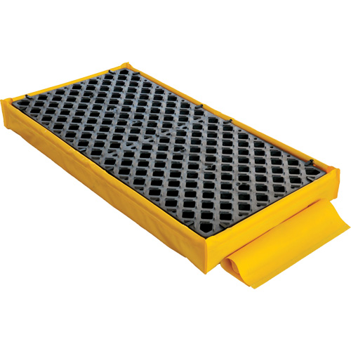 2-Drum Flexible Ultra-Spill Deck&reg; Bladder System, 88 US gal. Spill Capacity, 48" x 27" x 5" Infinity Industrial Services Inc.