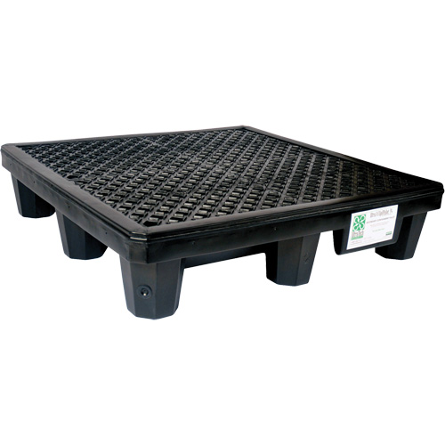 4-Drum Economy Ultra-Spill Pallet&reg;, 66 US gal. Spill Capacity, 53" x 53" x 11.8" Infinity Industrial Services Inc.