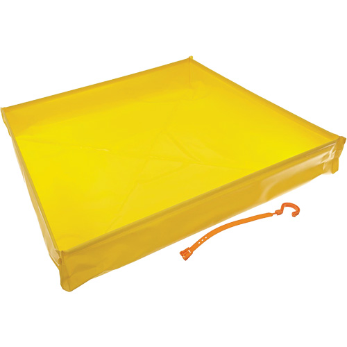 Flexible Ultra-Utility Tray, 30" lo x 30" la x 4,8" h, Cap. de d&eacute;versement 9,5 gal. US Infinity Industrial Services Inc.