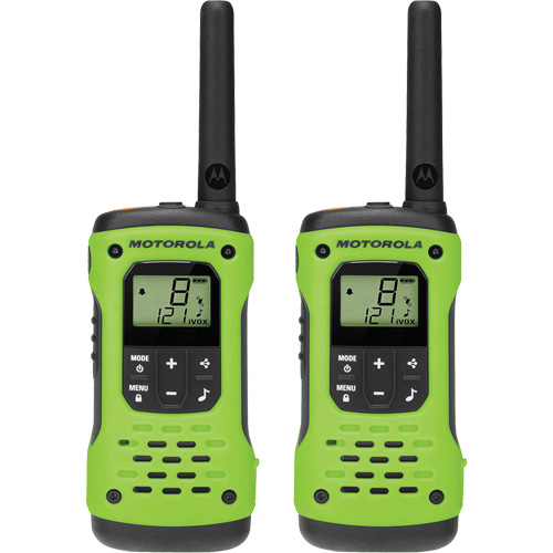 TalkAbout T600 H2O Series Walkie Talkies, FRS/GMRS Radio Band, 22 Channels, 56 km Range Infinity Industrial Services Inc.