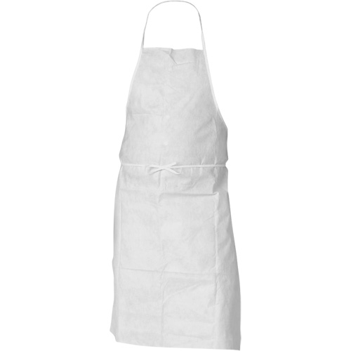 KleenGuard A10 Apron, Polyethylene, White, 28" W x 36" L Infinity Industrial Services Inc.