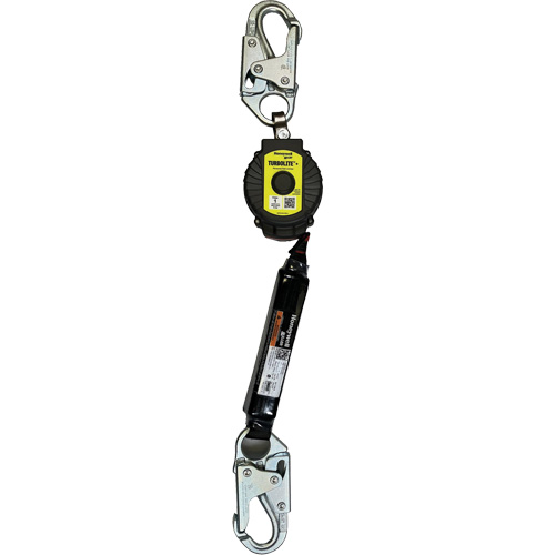 Limiteur de chute personnel TurboLite+ Miller, 6', Sangles, Stationnaire Infinity Industrial Services Inc.