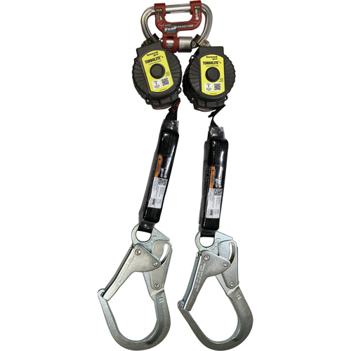 Limiteur de chute personnel TurboLite+ Miller, 6', Sangles, Stationnaire Infinity Industrial Services Inc.