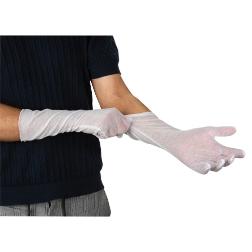 Gants d'inspection l&eacute;gers, Poly/coton, Poignet &agrave; ourlet, Hommes Infinity Industrial Services Inc.