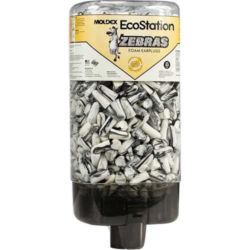 EcoStation&reg; Earplug Dispenser with Zebras Earplugs Infinity Industrial Services Inc.
