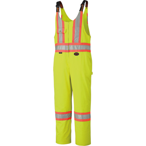 6616T High-Visibility Heavy-Duty Overalls, Poly-Cotton, 40 (Tall), High Visibility Lime-Yellow Infinity Industrial Services Inc.