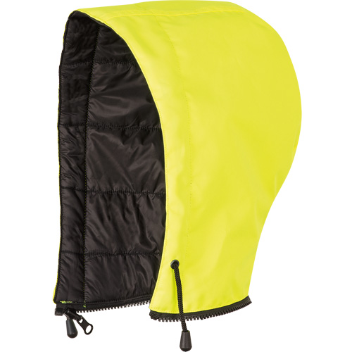 5771H Capuchon pour manteau de s&eacute;curit&eacute; haute visibilit&eacute; r&eacute;versible, Jaune lime haute visibilit&eacute;, Nylon/Polyester Infinity Industrial Services Inc.