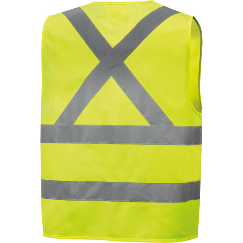 6886 Veste de s&eacute;curit&eacute; haute visibilit&eacute; en tricot chaîne, Jaune lime haute visibilit&eacute;, Petit, Polyester Infinity Industrial Services Inc.