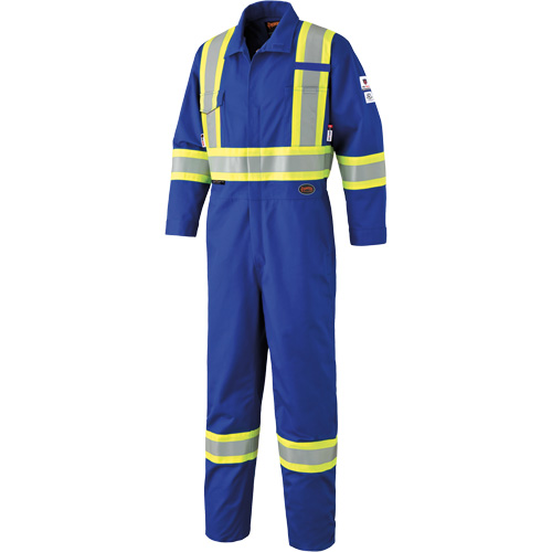 7704T FR-Tech&reg; Arc-Rated Coverall, Size 40 (Tall), Royal Blue, 10 cal/cm² Infinity Industrial Services Inc.