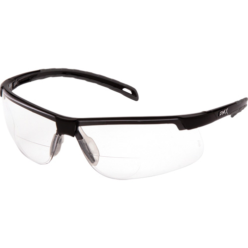 Lunettes de lecture H2MAX avec monture noire, Antibu&eacute;e, Transparent, Dioptrie 2,0 Infinity Industrial Services Inc.