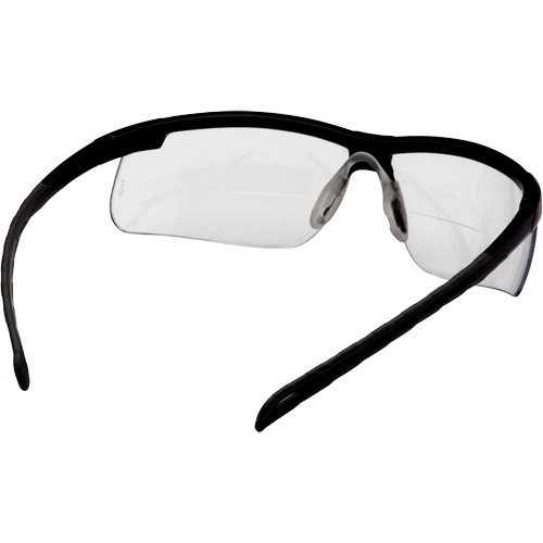Lunettes de lecture H2MAX avec monture noire, Antibu&eacute;e, Transparent, Dioptrie 2,0 Infinity Industrial Services Inc.