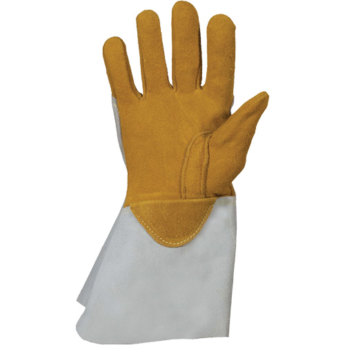 Gants de soudage 335DBP Endura, Cuir de vache refendu/Cuir d'&eacute;lan refendu, Taille Petit Infinity Industrial Services Inc.