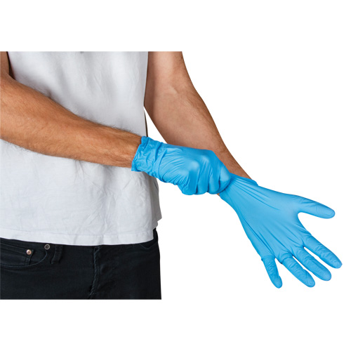 Vending Pack Disposable Gloves, Small, Nitrile, 4.5-mil, Powder-Free, Blue, Class 2 Infinity Industrial Services Inc.