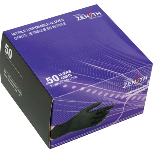 Vending Pack Disposable Gloves, Small, Nitrile, 5-mil, Powder-Free, Black, Class 2 Infinity Industrial Services Inc.