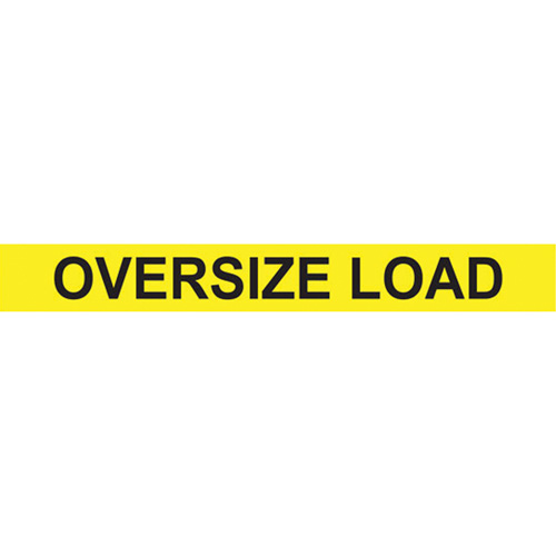 Oversize Load Heavy Haul Sign, Aluminum, 96" W x 12" H Infinity Industrial Services Inc.