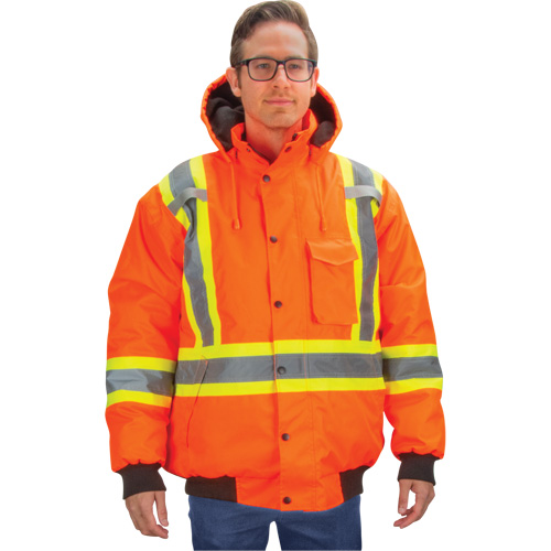 Waterproof 7-in-1 Winter Parka, High Visibility Orange, Medium Infinity Industrial Services Inc.