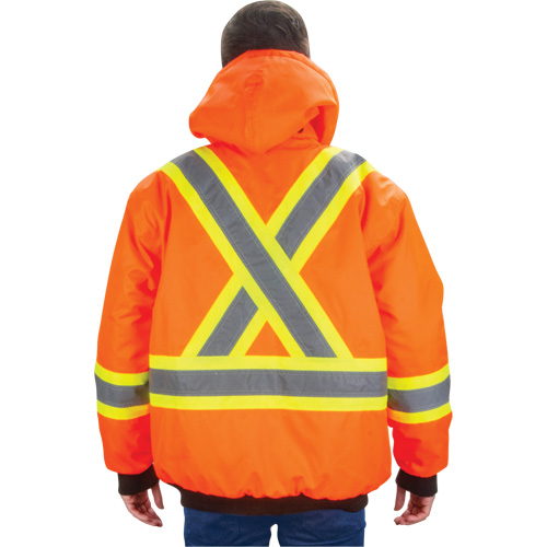 Waterproof 7-in-1 Winter Parka, High Visibility Orange, Medium Infinity Industrial Services Inc.