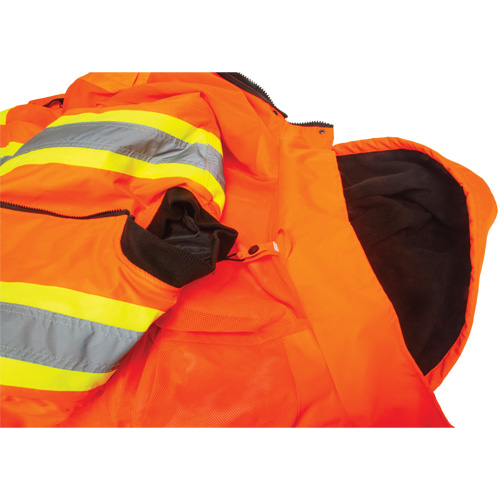 Waterproof 7-in-1 Winter Parka, High Visibility Orange, Medium Infinity Industrial Services Inc.