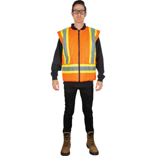 Waterproof 7-in-1 Winter Parka, High Visibility Orange, Medium Infinity Industrial Services Inc.