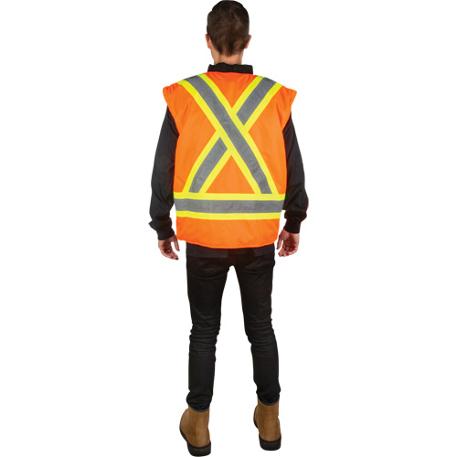 Waterproof 7-in-1 Winter Parka, High Visibility Orange, Medium Infinity Industrial Services Inc.