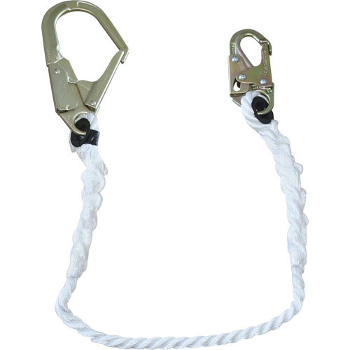 LAN-1242-4 5/8" Restraint Rope Lanyard, 1 Legs, 4', CSA Class A Infinity Industrial Services Inc.