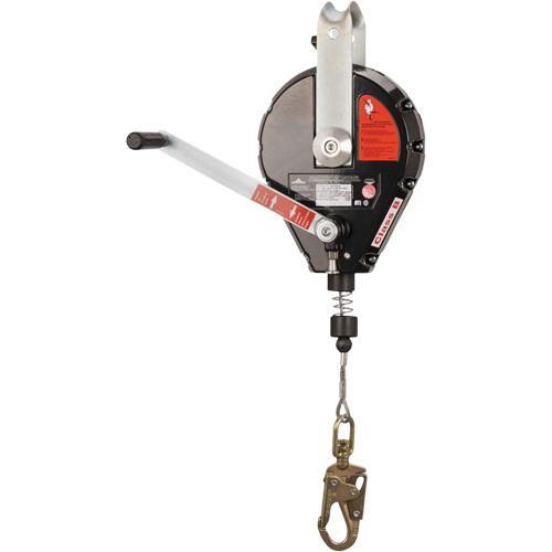 SRL-73303-60 Cable Self-Retracting Lifeline with Recovery, 60', Galvanized Steel, Swivel Infinity Industrial Services Inc.