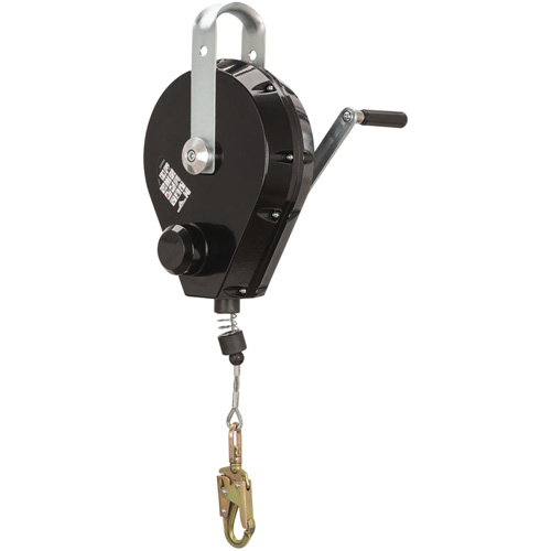 SRL-73303-96 Cable Self-Retracting Lifeline with Recovery, 96', Galvanized Steel, Swivel Infinity Industrial Services Inc.