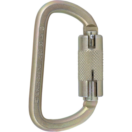 CP-03015-2 Mousqueton zingu&eacute; avec ouverte de portique de 3/4", Acier Infinity Industrial Services Inc.