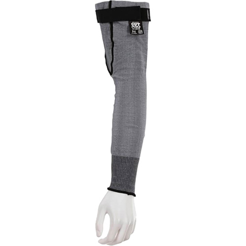 CutPro&reg; Cut-Resistant Sleeve, HyperMax&reg;, 18", ASTM ANSI Level A6, Grey Infinity Industrial Services Inc.
