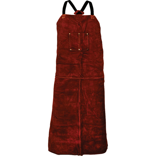 Tablier en cuir de vache Tillman 3842, Salopette, 42" lo, Brun Infinity Industrial Services Inc.