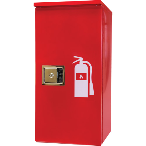 Heavy-Duty Outdoor Fire Extinguisher Cabinet, 14" W x 28" H x 10" D Infinity Industrial Services Inc.