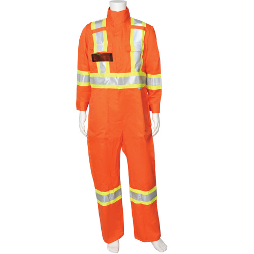 Firewall FR&reg; High-Visibility FR Coveralls, Size Small, High Visibility Orange, 9.2 cal/cm² Infinity Industrial Services Inc.
