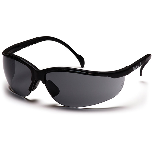 Lunettes de s&eacute;curit&eacute; &agrave; demi-monture Venture II, Lentille Gris, Antibu&eacute;e/Anti-&eacute;gratignures/Antistatique, ANSI Z87+/R&eacute;pond ou surpasse la norme CSA Z94.3 Infinity Industrial Services Inc.